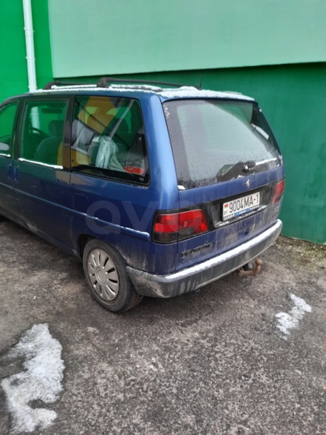 Peugeot 806 221, 5 мест, 1997 г.