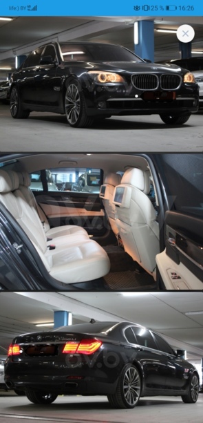 BMW 7 серия F02 (Long), 2010 г.