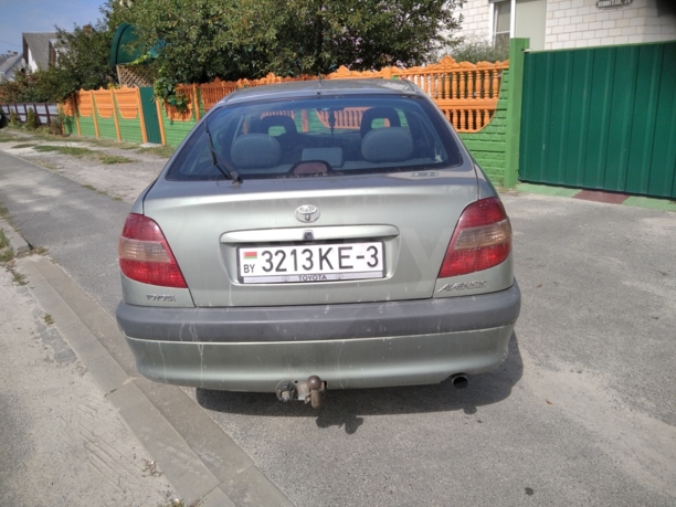 Toyota Avensis I (T220) · Рестайлинг, 2001 г.