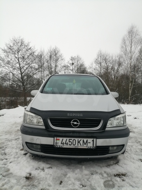 Opel Zafira A, 7 мест, 2000 г.