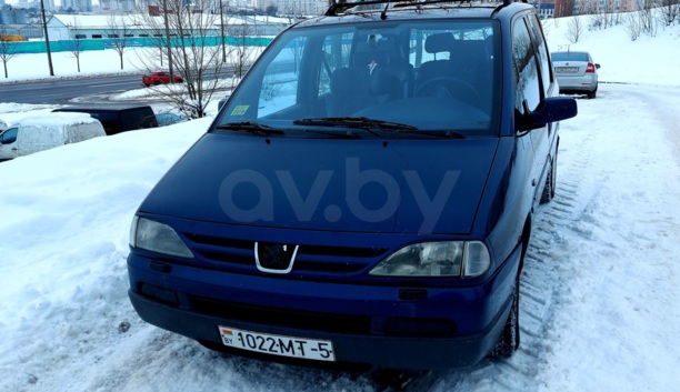 Peugeot 806 221 · Рестайлинг, 7 мест, 2000 г.