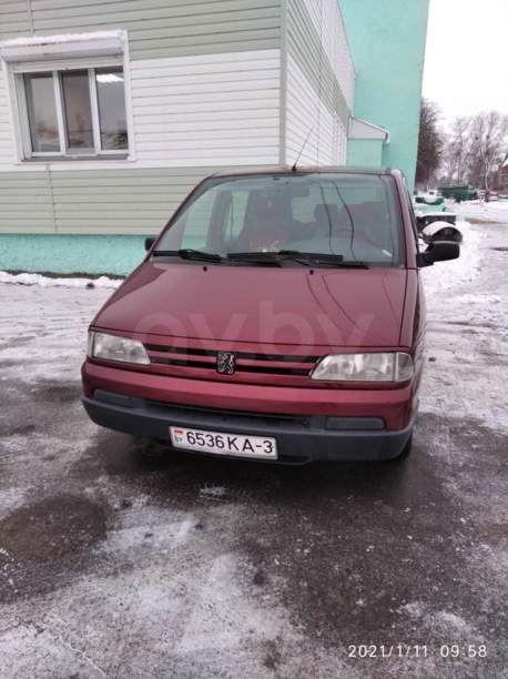 Peugeot 806 221, 5 мест, 1994 г.
