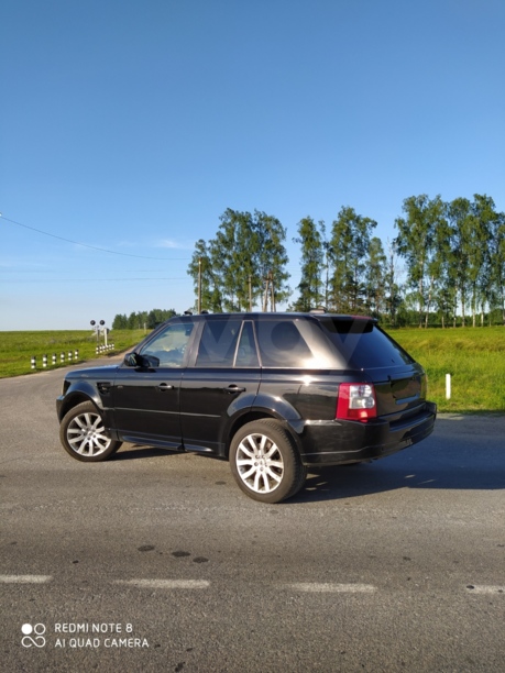 Land Rover Range Rover Sport I, 5 мест, 2008 г.