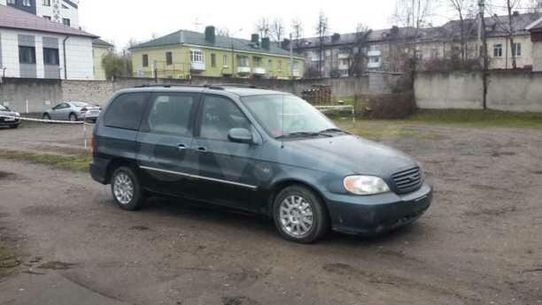 Kia Carnival I · Рестайлинг, 7 мест, 2002 г.