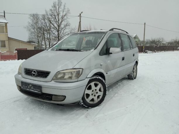 Opel Zafira A, 7 мест, 2000 г.