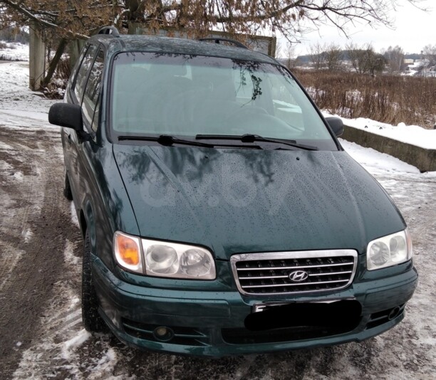 Hyundai Trajet I, 7 мест, 2001 г.