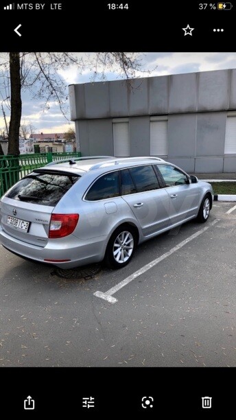 Skoda Superb II · Рестайлинг, 2013 г.