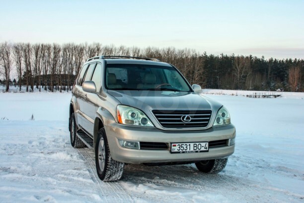 Lexus GX I, 7 мест, 2004 г.