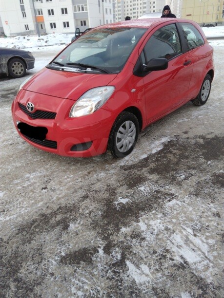 Toyota Yaris II (XP9) · Рестайлинг, 2010 г.