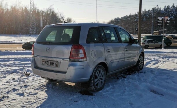 Opel Zafira B · Рестайлинг, 7 мест, 2008 г.
