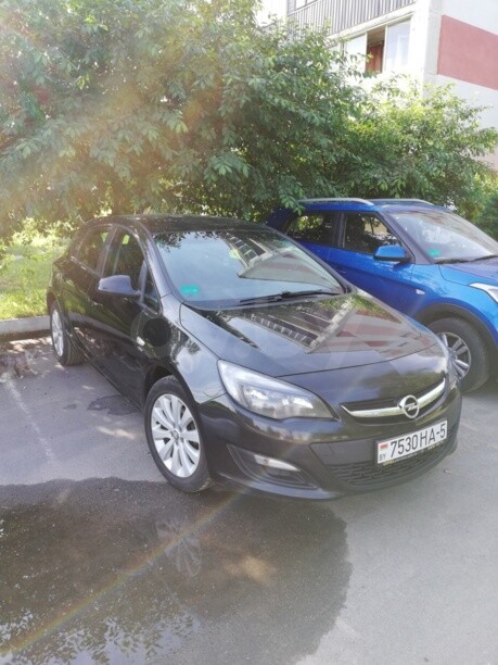 Opel Astra J · Рестайлинг, 2013 г.
