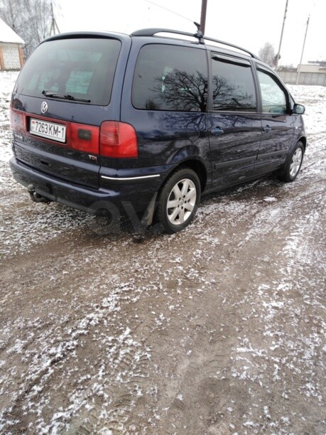 Volkswagen Sharan I · Рестайлинг, 5 мест, 2001 г.
