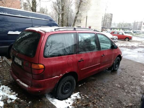 Volkswagen Sharan I, 5 мест, 1996 г.