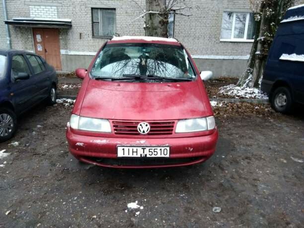 Volkswagen Sharan I, 5 мест, 1996 г.