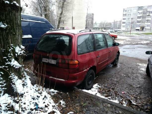 Volkswagen Sharan I, 5 мест, 1996 г.