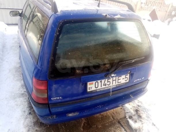 Opel Astra F · Рестайлинг, 1996 г.