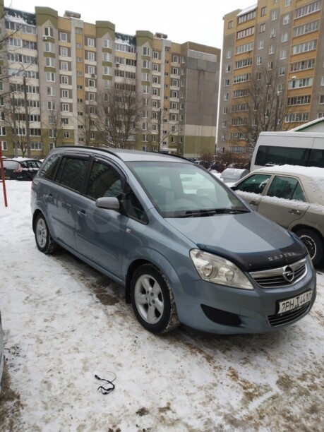 Opel Zafira B · Рестайлинг, 7 мест, 2008 г.