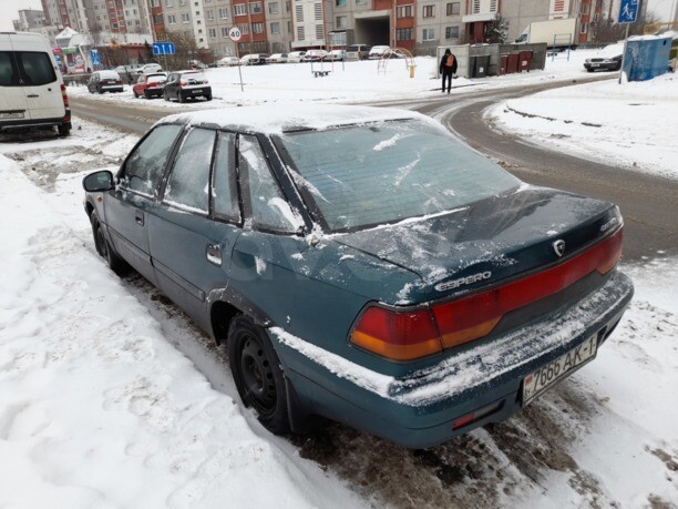 Daewoo Espero KLEJ · Рестайлинг, 1995 г.