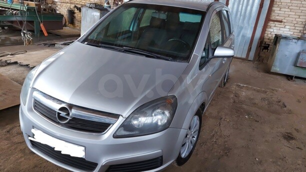 Opel Zafira B, 7 мест, 2007 г.