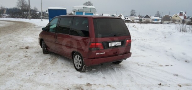 Peugeot 806 221, 7 мест, 1997 г.