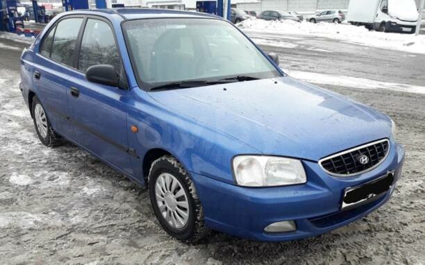 Hyundai Accent LC, 2001 г.