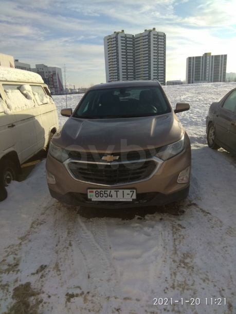 Chevrolet Equinox III, 2017 г.