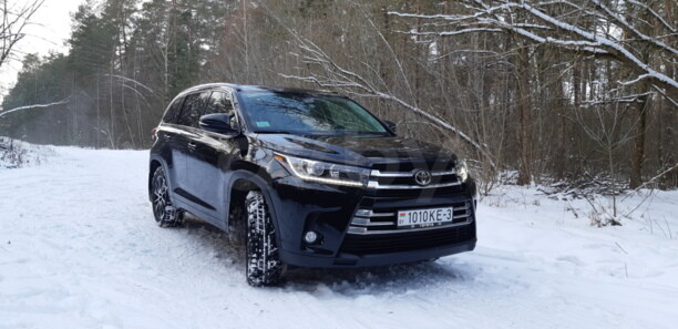 Toyota Highlander III (XU50) · Рестайлинг, 7 мест, 2017 г.