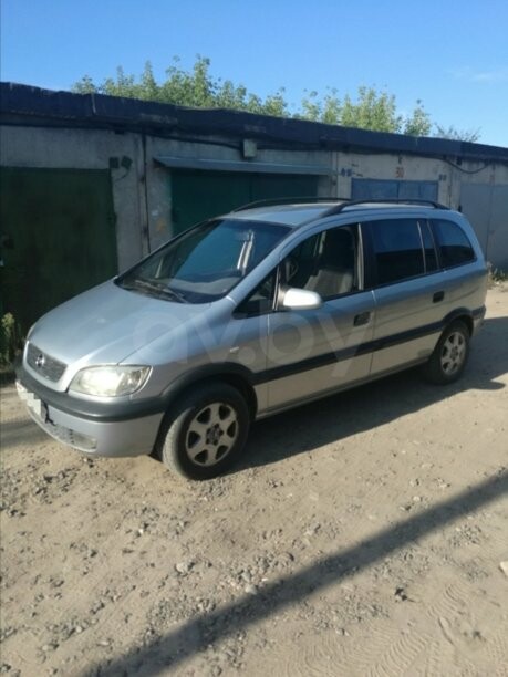 Opel Zafira A, 7 мест, 2001 г.