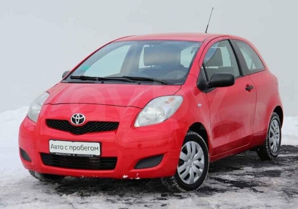 Toyota Yaris II (XP9) · Рестайлинг, 2010 г.