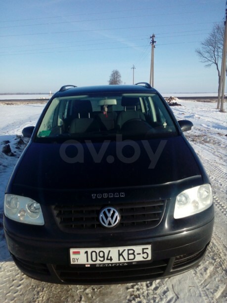 Volkswagen Touran I, 5 мест, 2005 г.