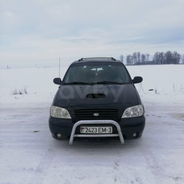 Kia Carnival I · Рестайлинг, 5 мест, 2002 г.