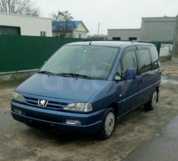 Peugeot 806 221 · Рестайлинг, 7 мест, 2001 г.