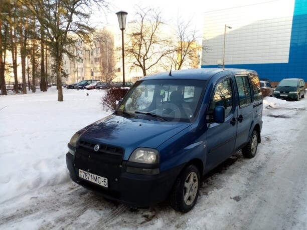 Fiat Doblo I, 5 мест, 2004 г.