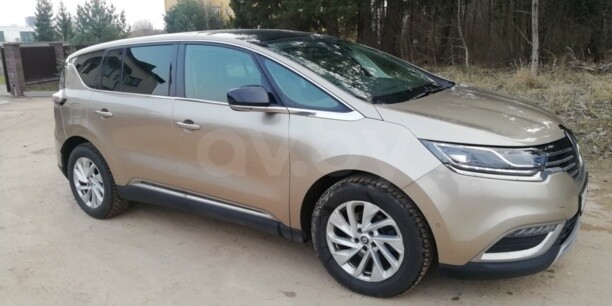 Renault Espace V, 5 мест, 2015 г.