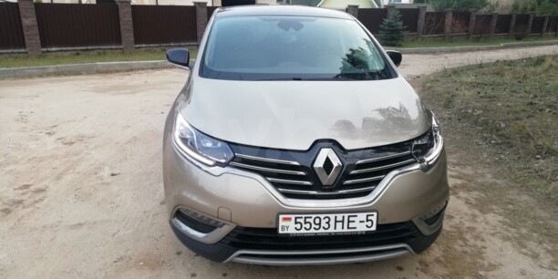 Renault Espace V, 5 мест, 2015 г.