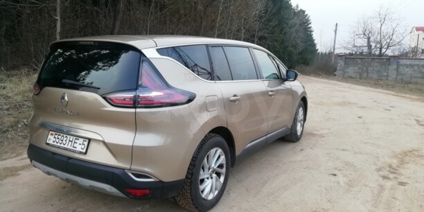 Renault Espace V, 5 мест, 2015 г.