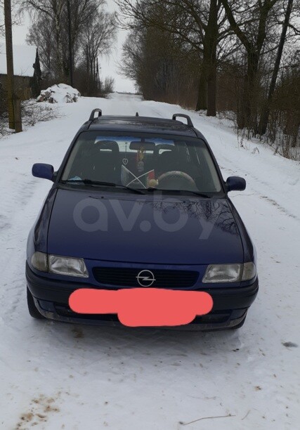 Opel Astra F · Рестайлинг, 1996 г.