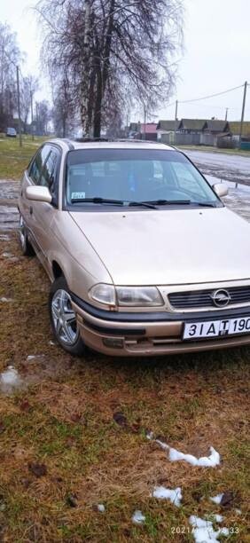 Opel Astra F · Рестайлинг, 1997 г.