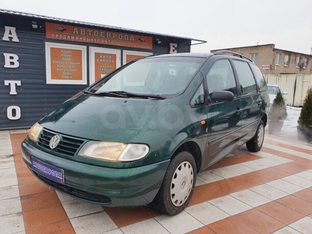 Volkswagen Sharan I, 7 мест, 1998 г.