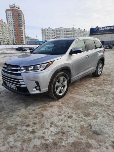 Toyota Highlander III (XU50) · Рестайлинг, 7 мест, 2017 г.