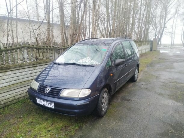 Volkswagen Sharan I, 5 мест, 1997 г.