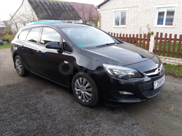 Opel Astra J · Рестайлинг, 2013 г.