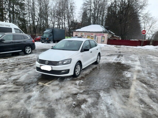Volkswagen Polo Sedan I · Рестайлинг, 2017 г.