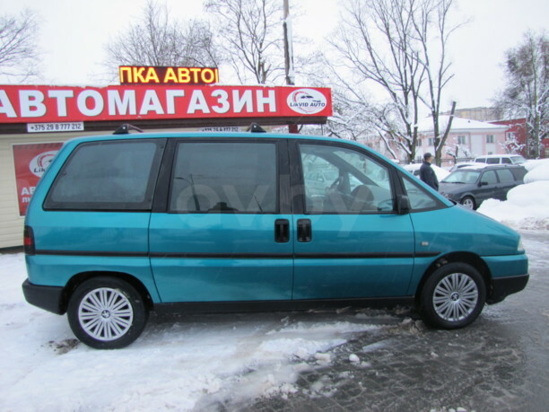 Peugeot 806 221, 7 мест, 1998 г.