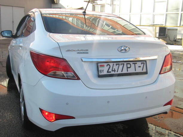 Hyundai Solaris I · Рестайлинг, 2016 г.