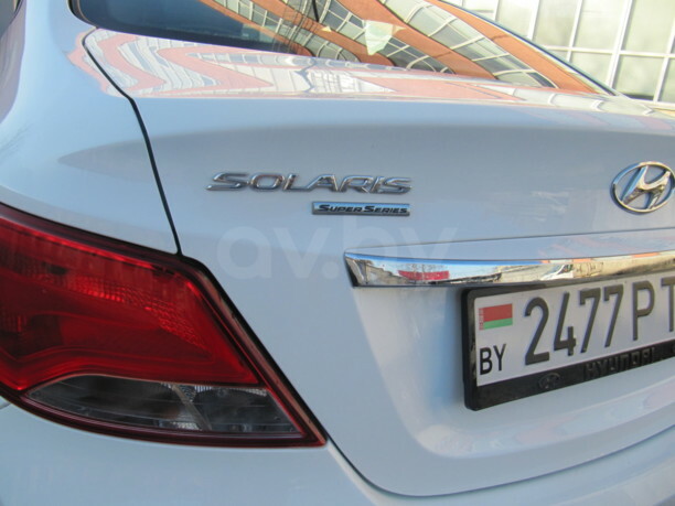 Hyundai Solaris I · Рестайлинг, 2016 г.