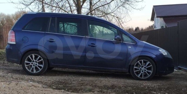 Opel Zafira B, 7 мест, 2006 г.