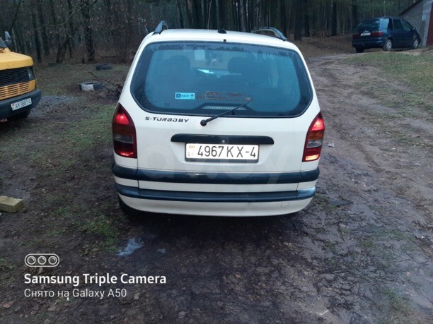 Opel Zafira A, 7 мест, 2001 г.