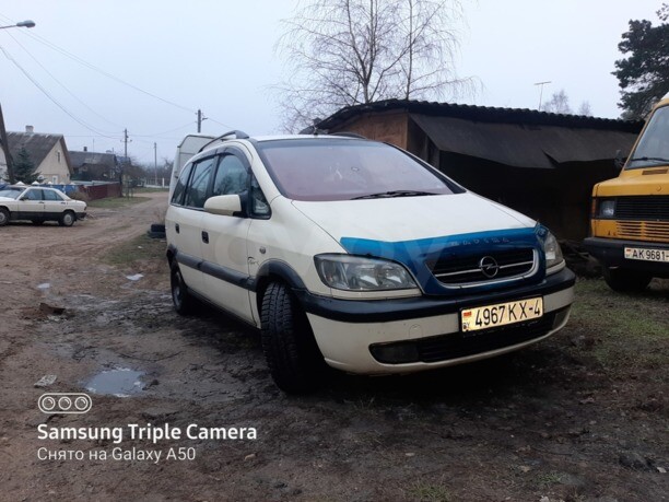 Opel Zafira A, 7 мест, 2001 г.