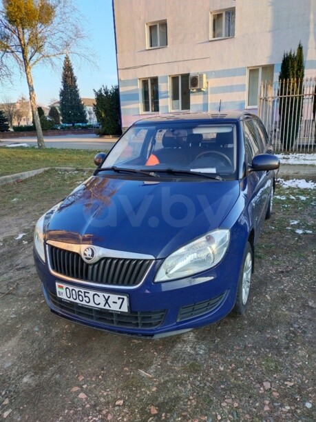 Skoda Fabia 5J · Рестайлинг, 2013 г.